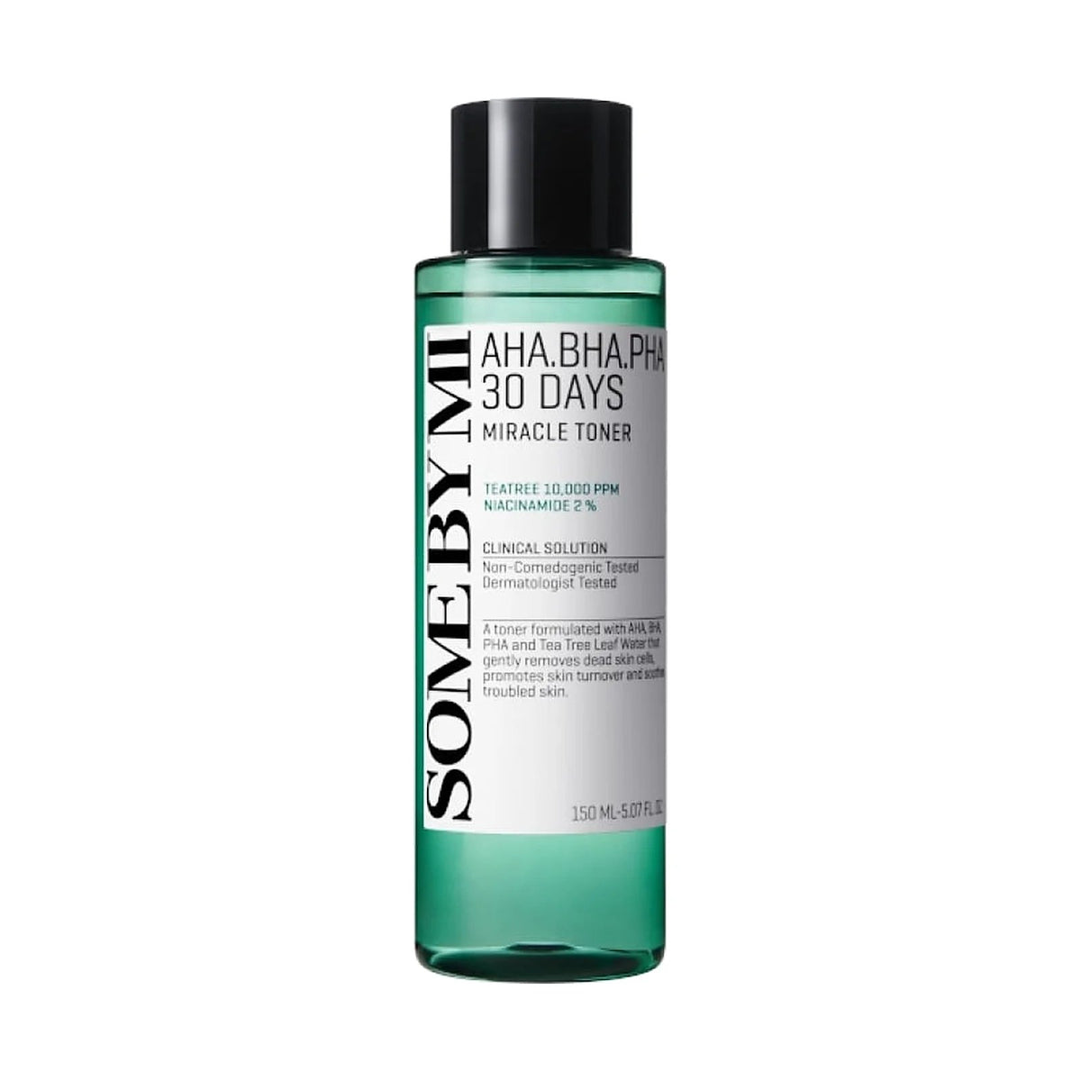 Toner exfoliant Some By Mi AHA-BHA-PHA 30 Days Miracle Toner, flacon de 150 ml, photo du produit