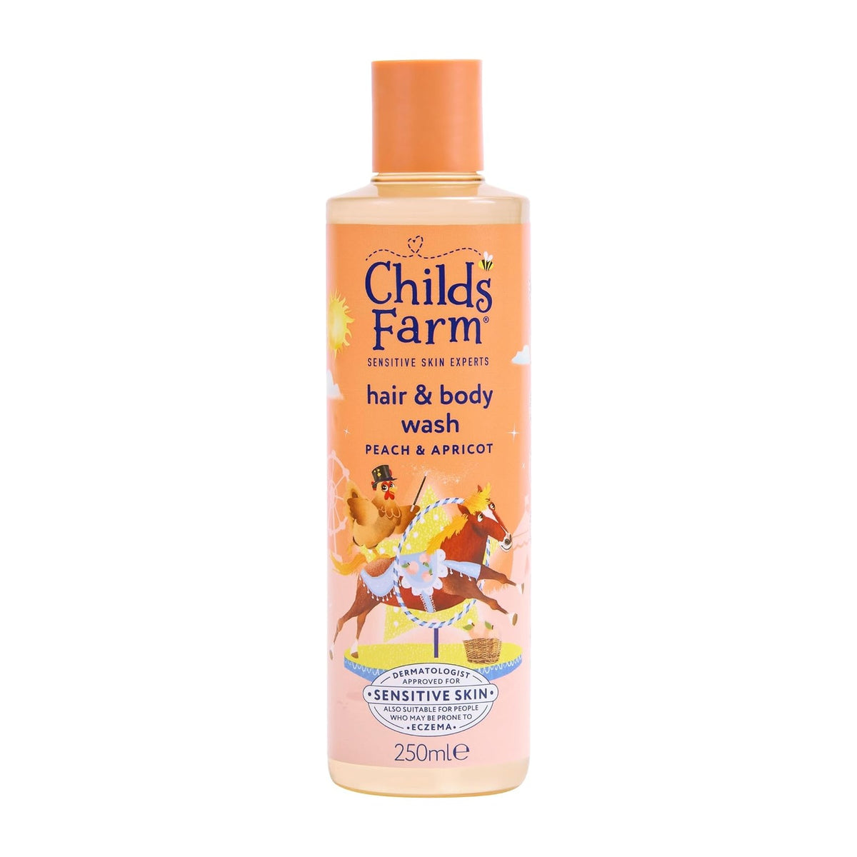 Childs Farm gel lavant pêche et abricot 250 ml