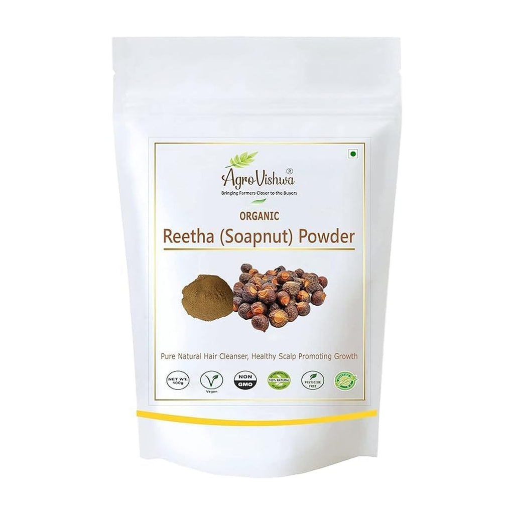 Agrovishwa Poudre de reetha bio 100 g