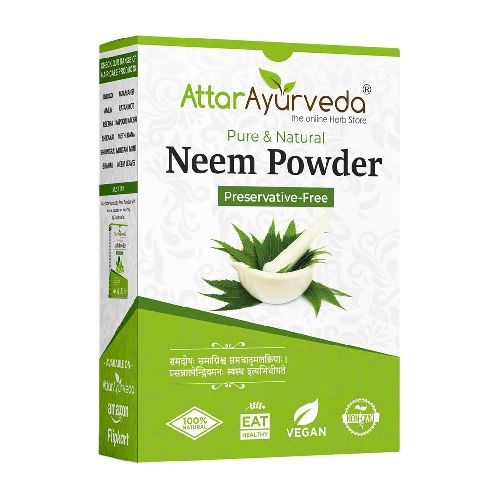 Attar Ayurveda Poudre de neem 200 g
