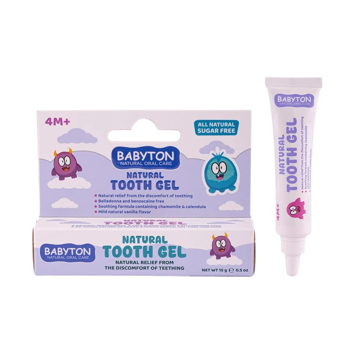 Babyton Gel de dentition naturel 15 g