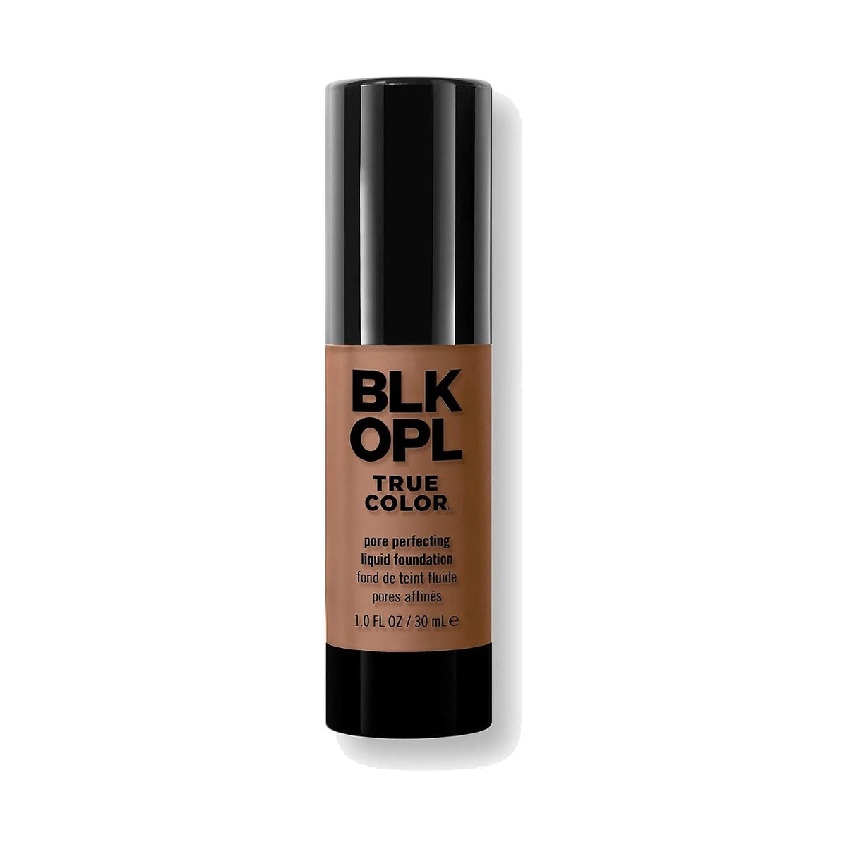 Fond de teint Black Opal True Color Pore Perfecting 30 ml, teinte 02 Heavenly Honey, sur fond blanc