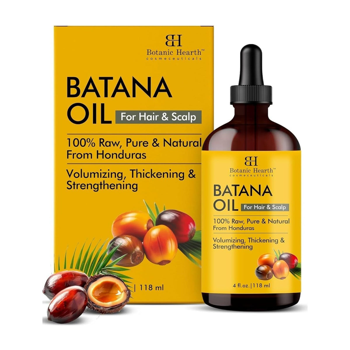 Botanic Hearth Huile de batana brute 118 ml