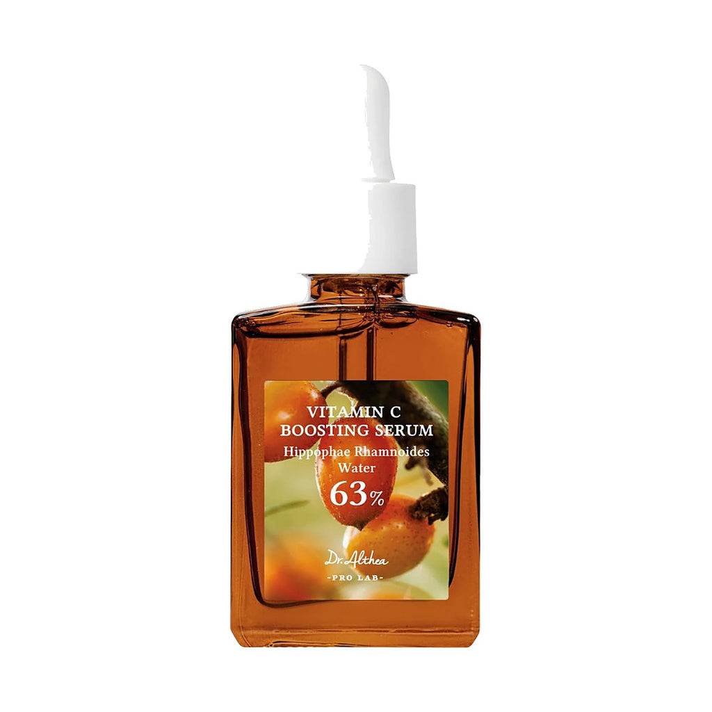 Sérum Dr.Althea Vitamin C Boosting 30 ml, flacon ambré seul sur fond blanc