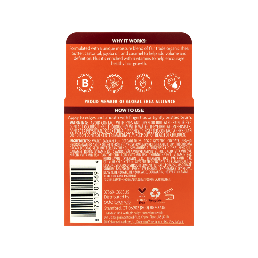 Cantu Edge Stay gel contours tenue forte 64 g
