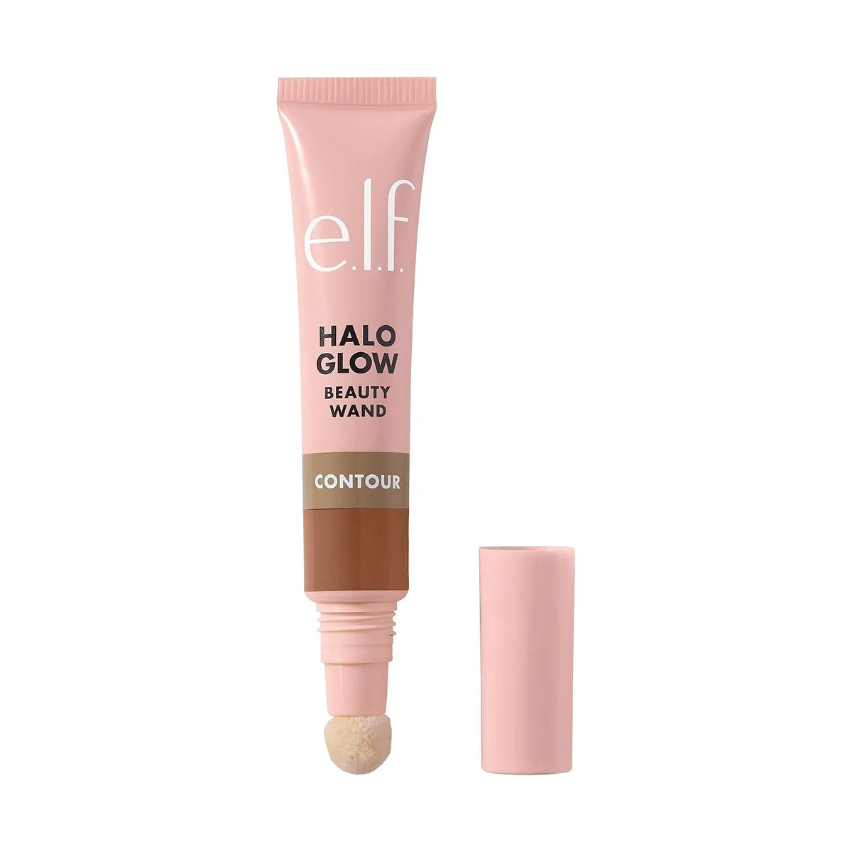 Contouring liquide e.l.f. Halo Glow Contour Beauty Wand, teinte Light/Medium, sur fond blanc
