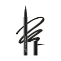 Eye-liner feutre noir e.l.f. Intense H2O Proof Eyeliner Pen sur fond blanc