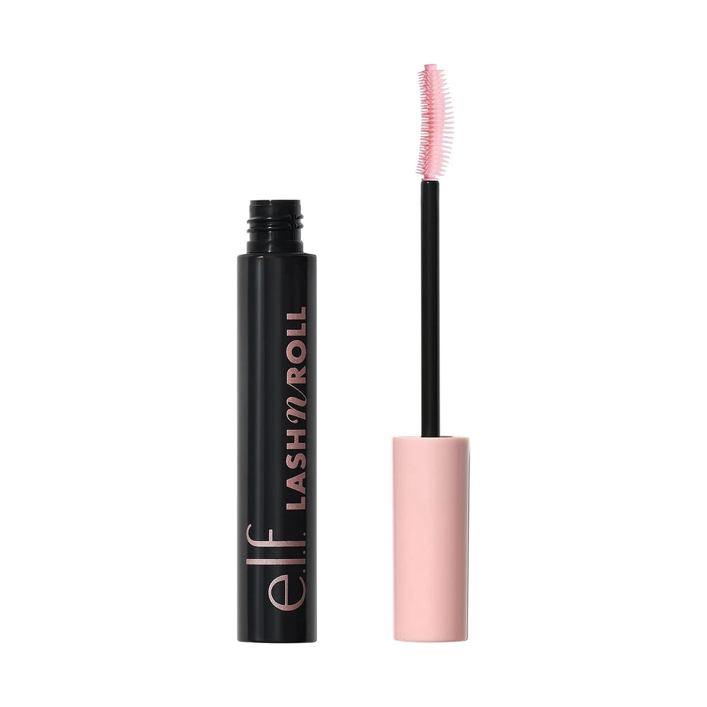 Mascara e.l.f. Lash 'N Roll sur fond blanc
