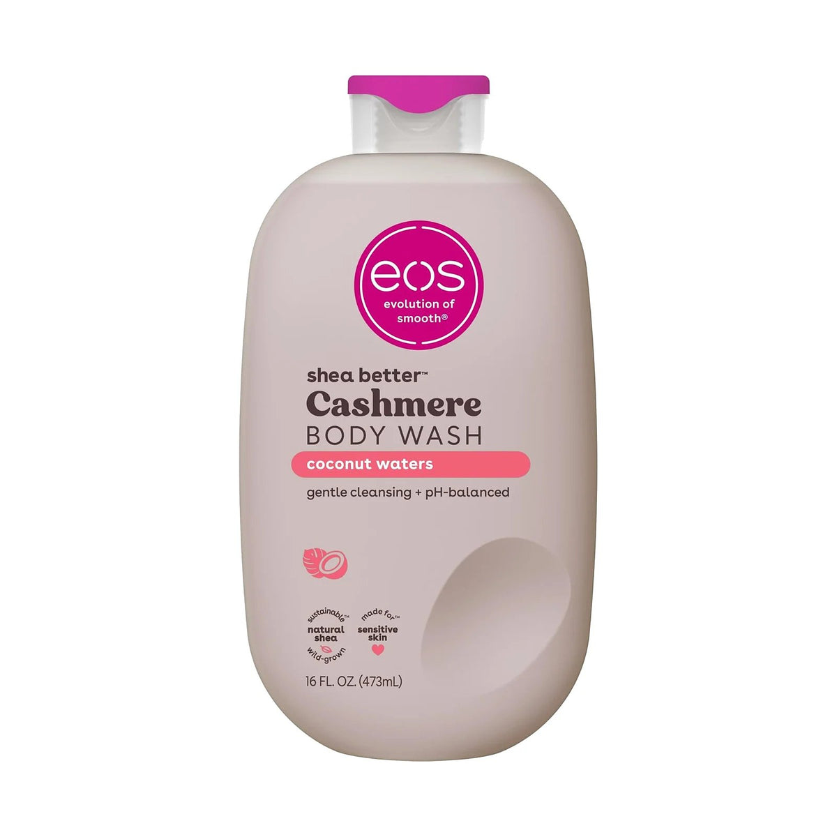 eos Shea Better Cashmere Gel douche - Coconut Waters