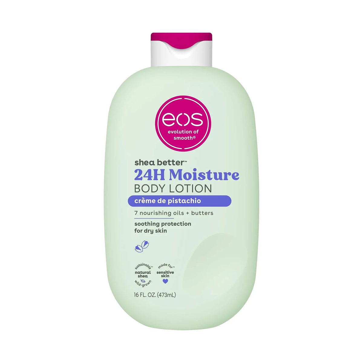 eos Shea Better Lait corps 24H 473 ml - Crème de Pistachio