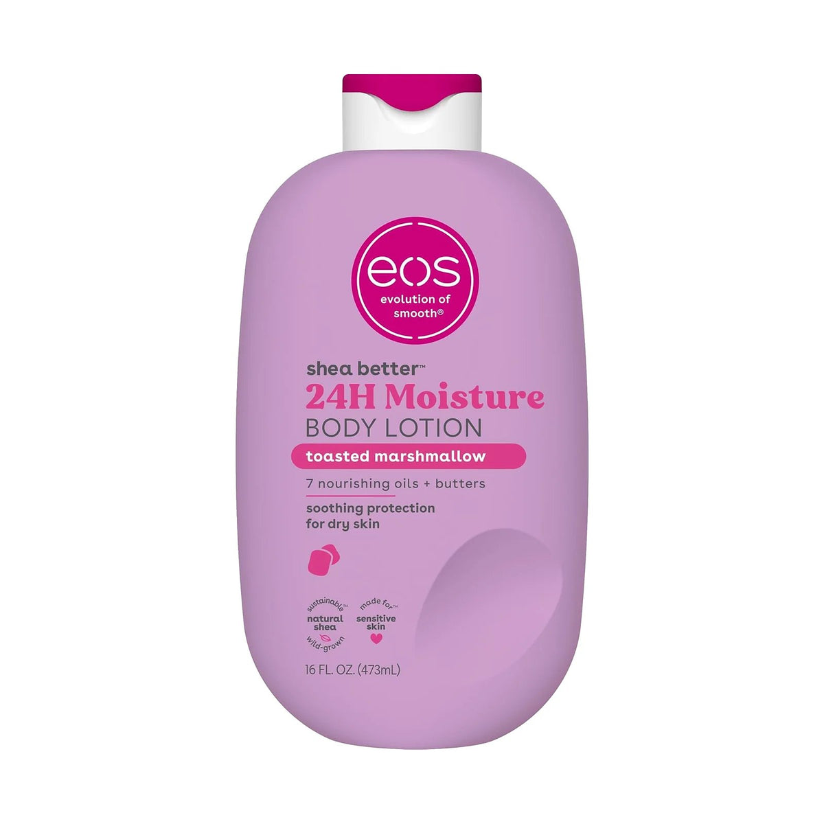 eos Shea Better Lait corps 24H 473 ml - Toasted Marshmallow
