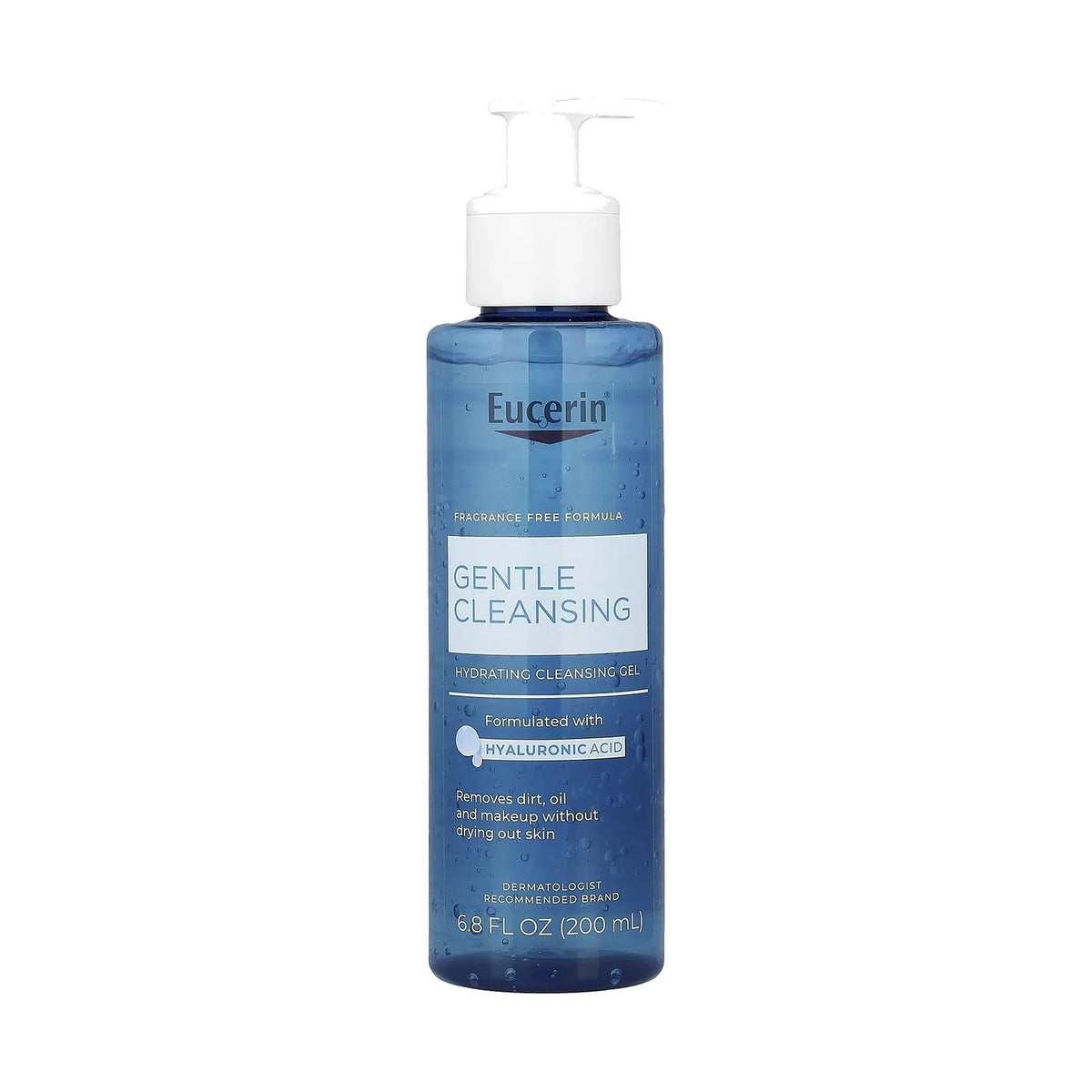 Eucerin Gel nettoyant hydratant sans parfum 200 ml