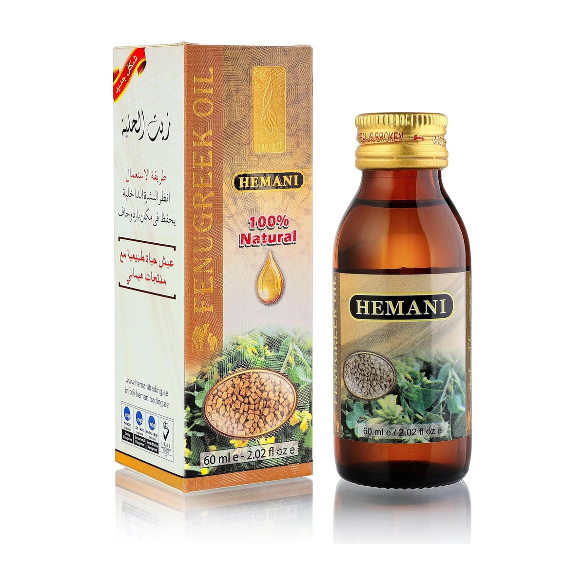 Hemani Huile de fenugrec 60 ml