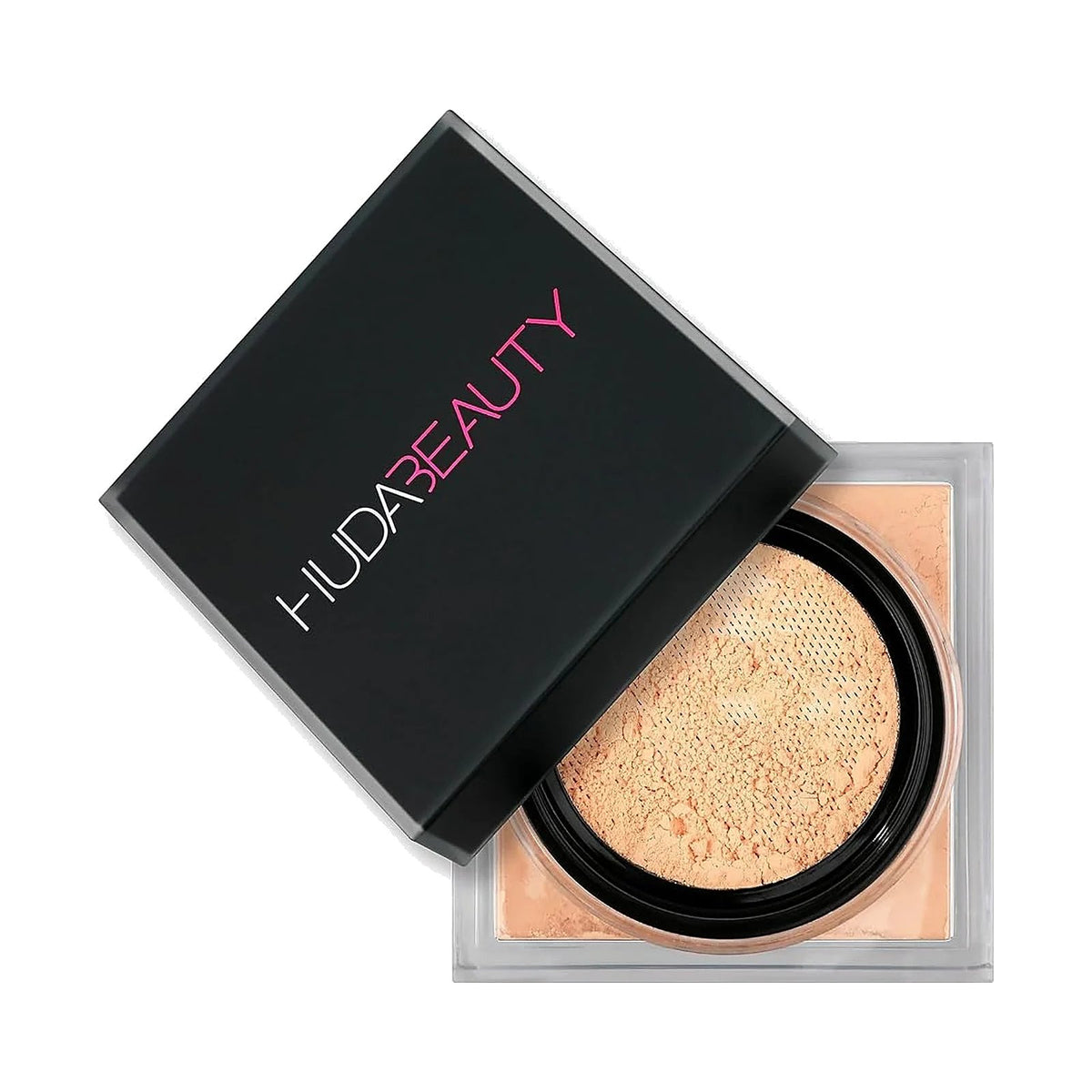 Poudre libre Huda Beauty Easy Bake 20 g, teinte Banana Bread, sur fond blanc