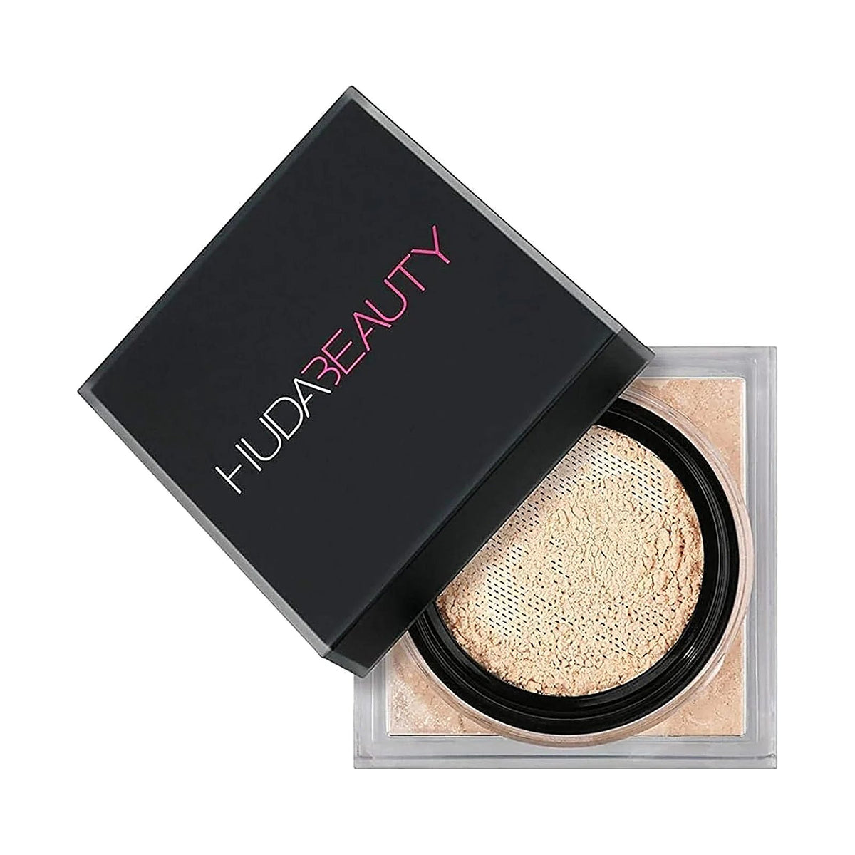 Poudre libre Huda Beauty Easy Bake 20 g, teinte Pound Cake, sur fond blanc