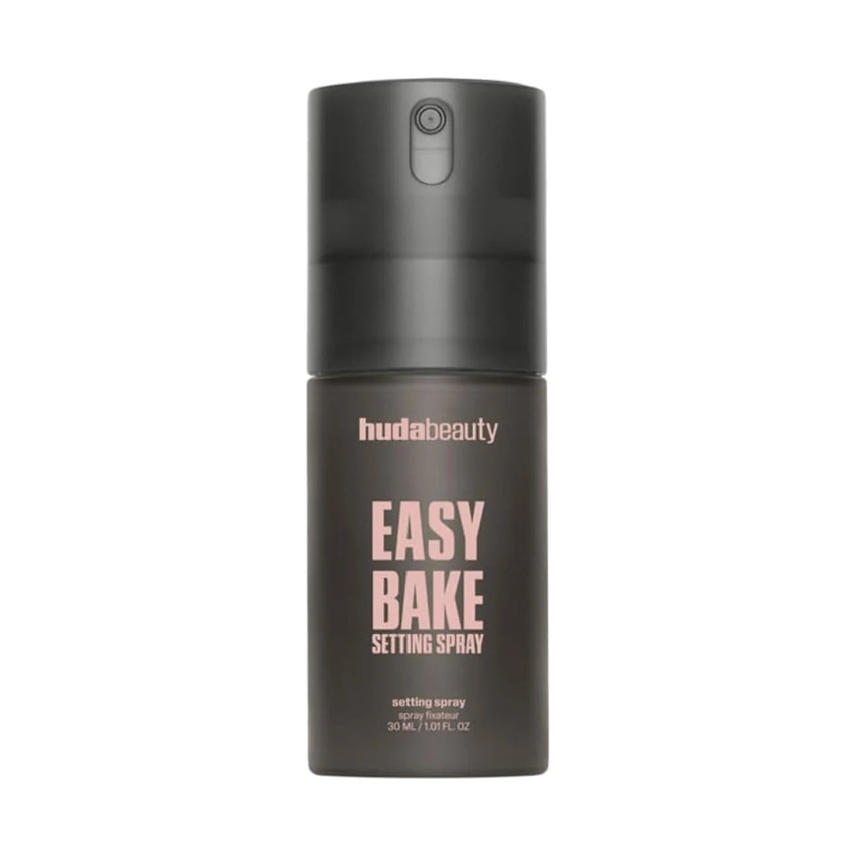 Spray fixateur Huda Beauty Easy Bake Setting Spray 30 ml, sur fond blanc