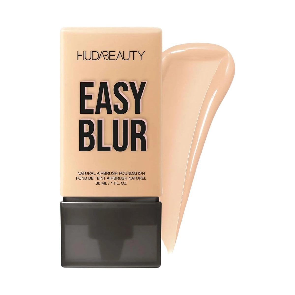 Fond de teint Huda Beauty Easy Blur Natural Airbrush 30 ml, teinte 210B Chai, sur fond blanc