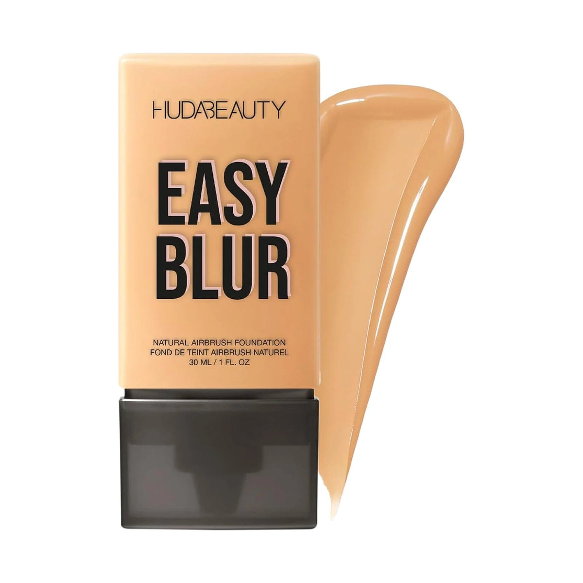 Fond de teint Huda Beauty Easy Blur Natural Airbrush 30 ml, teinte 310G Amaretti, sur fond blanc