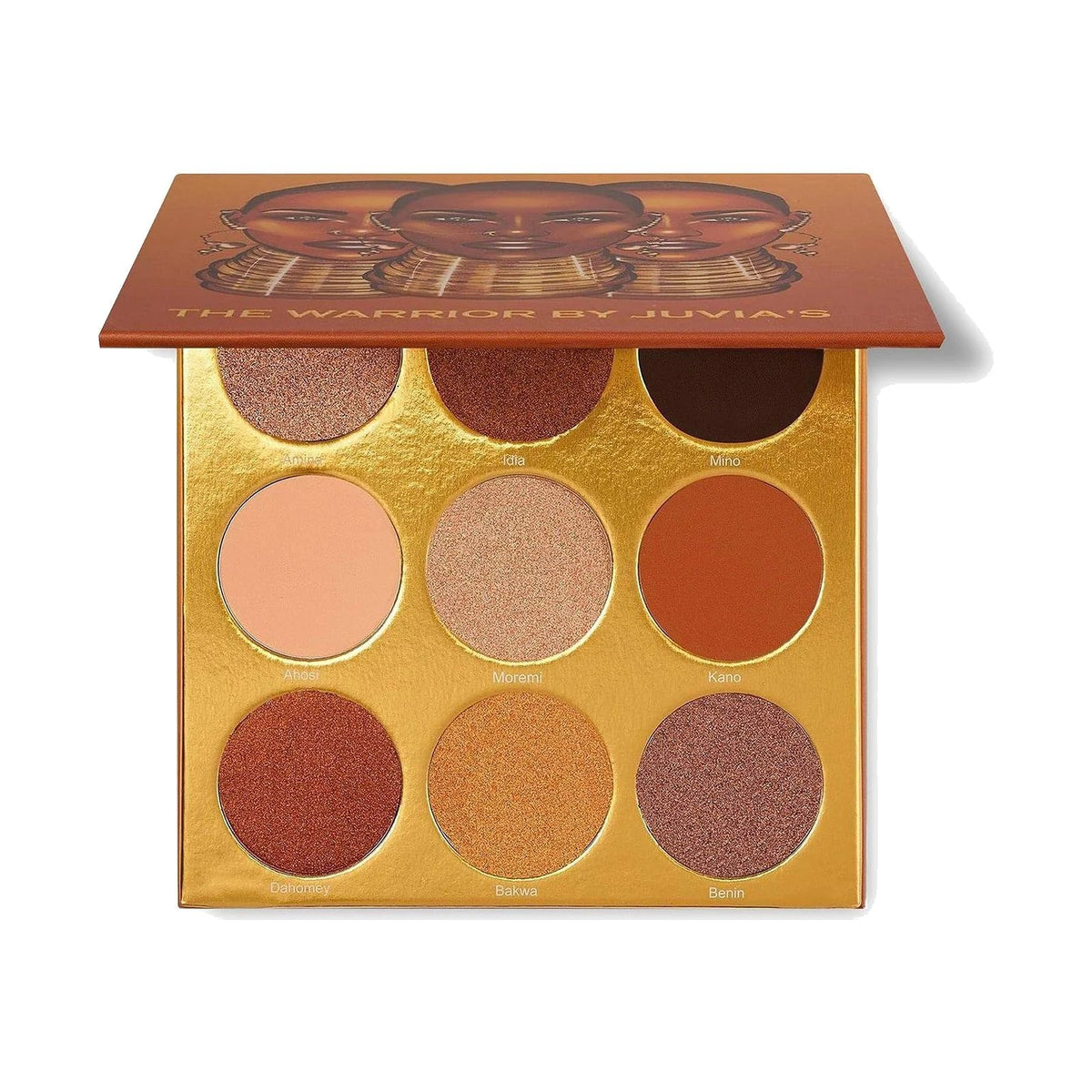 Palette de fards Juvia's Place, teinte The Warrior, sur fond blanc