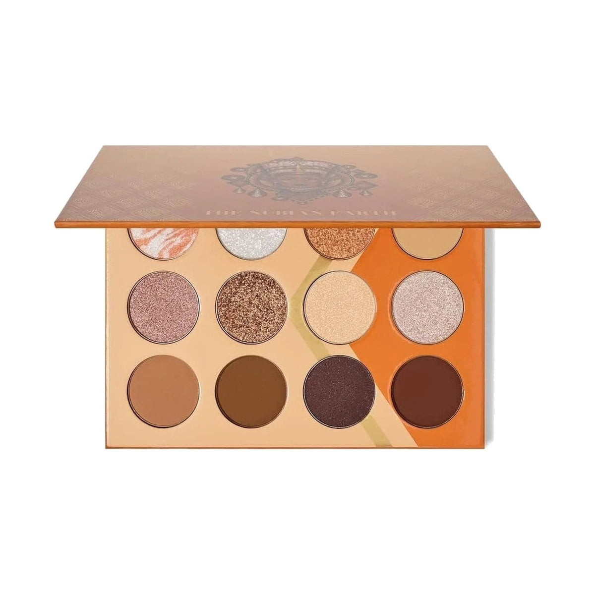 Palette de fards Juvia's Place, teinte The Nubian Earth, sur fond blanc