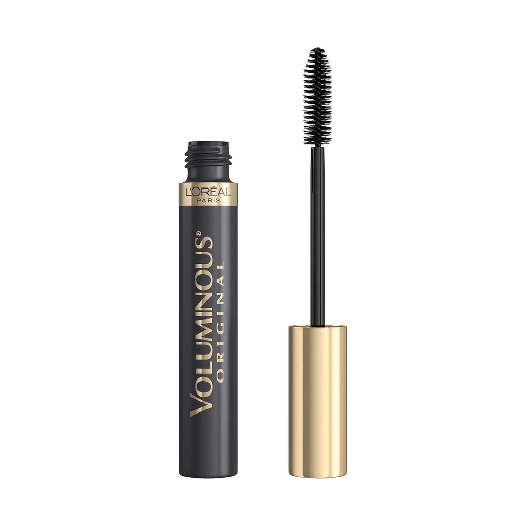 Mascara L'Oréal Paris Voluminous Original brun noir sur fond blanc