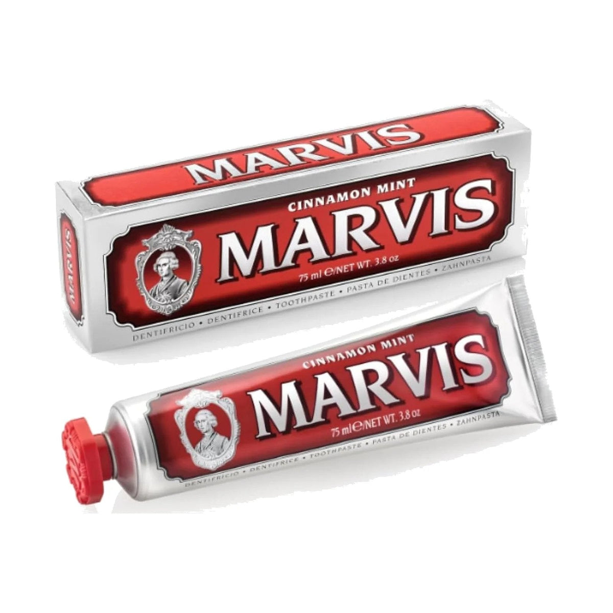 Marvis dentifrice Cinnamon Mint, tube de 75 ml