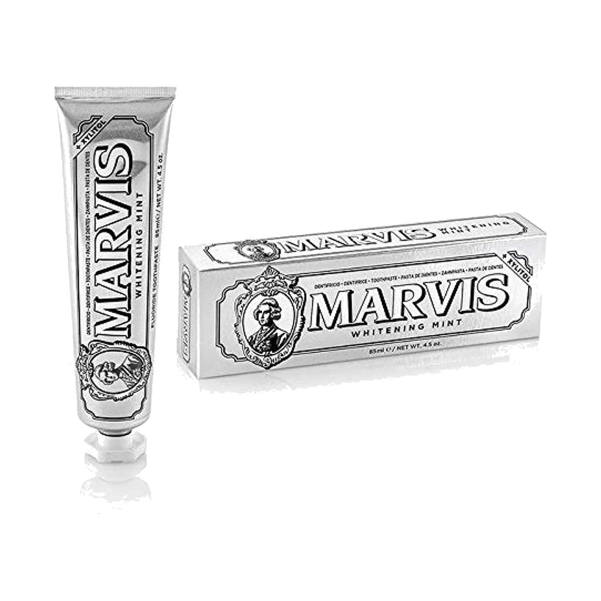 Marvis dentifrice Whitening Mint, tube de 85 ml