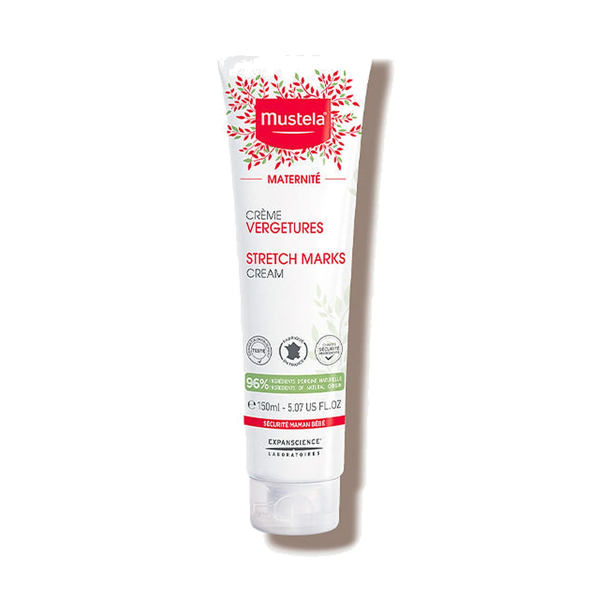 Crème de massage Mustela Maternité pour le ventre et la poitrine, photo du produit seul