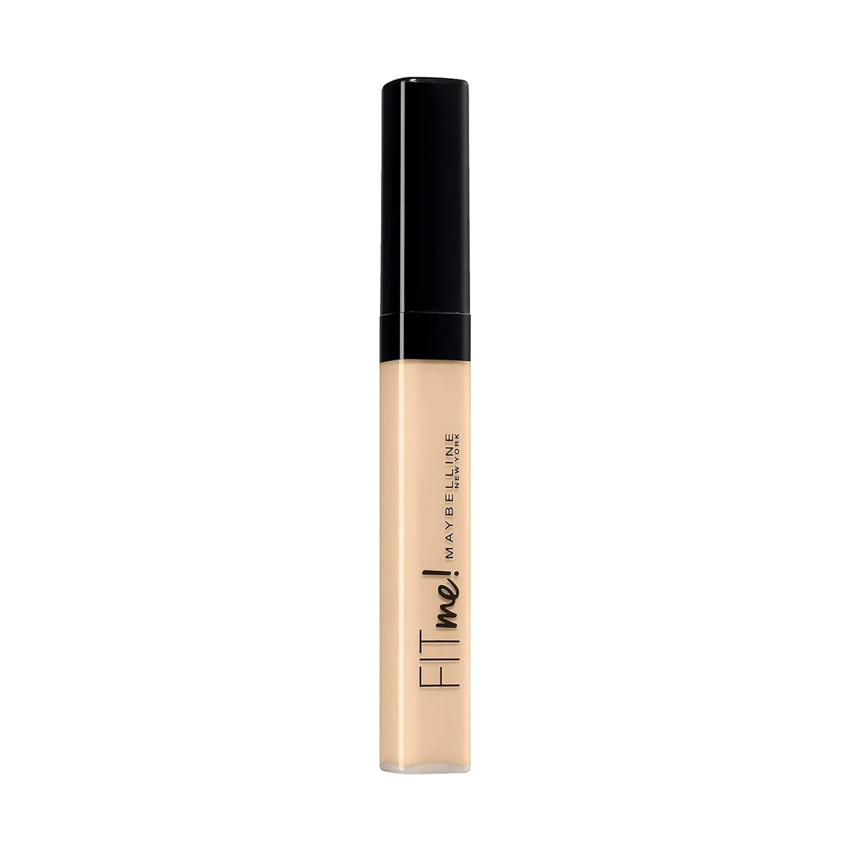 Anticernes Maybelline Fit Me 6,8 ml, teinte 15 Fair, sur fond blanc