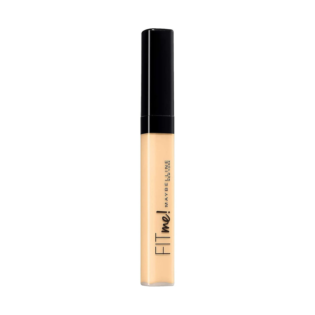 Anticernes Maybelline Fit Me 6,8 ml, teinte Medium, sur fond blanc