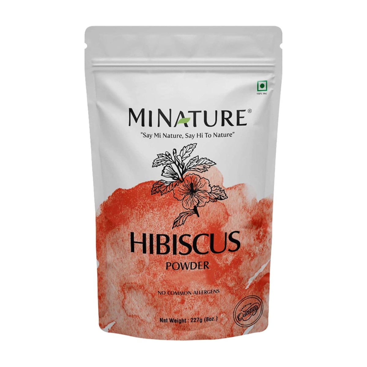Mi Nature Poudre d'hibiscus pure 227 g
