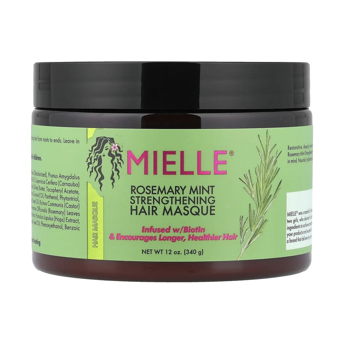 Mielle Masque fortifiant Romarin et menthe 340 g