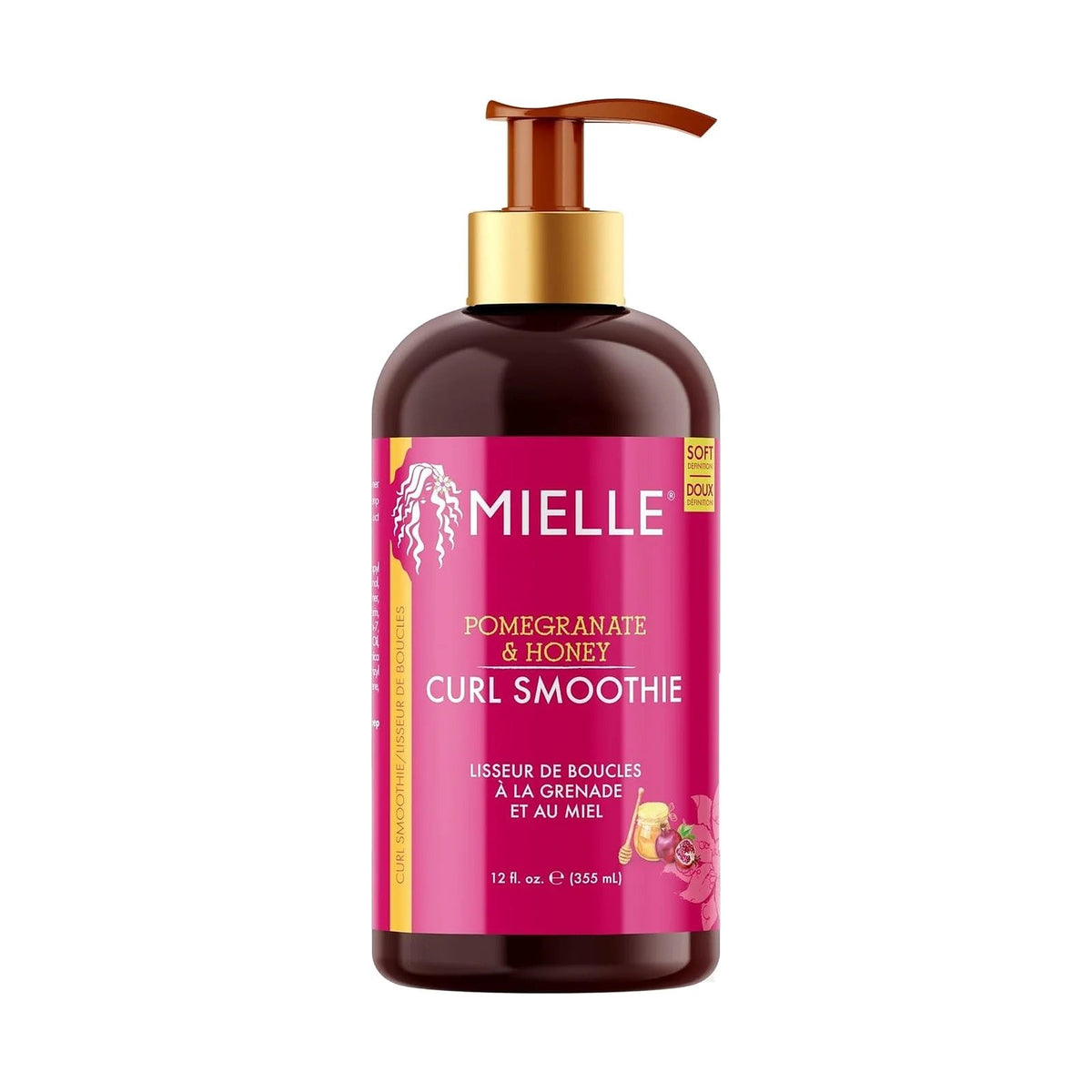 Mielle Curl Smoothie Grenade et miel 355 ml