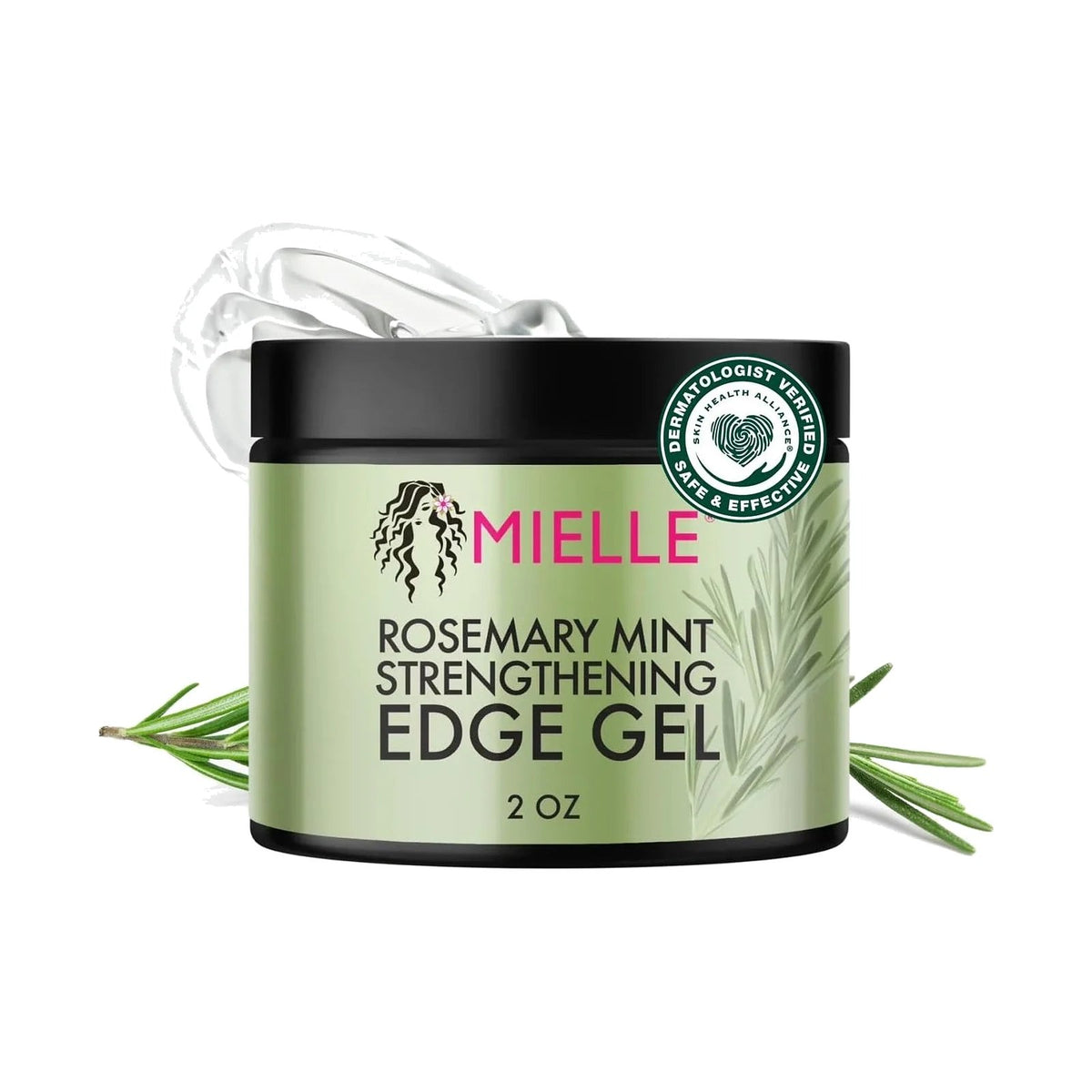 Mielle Gel bords fortifiant Romarin et menthe 57 g