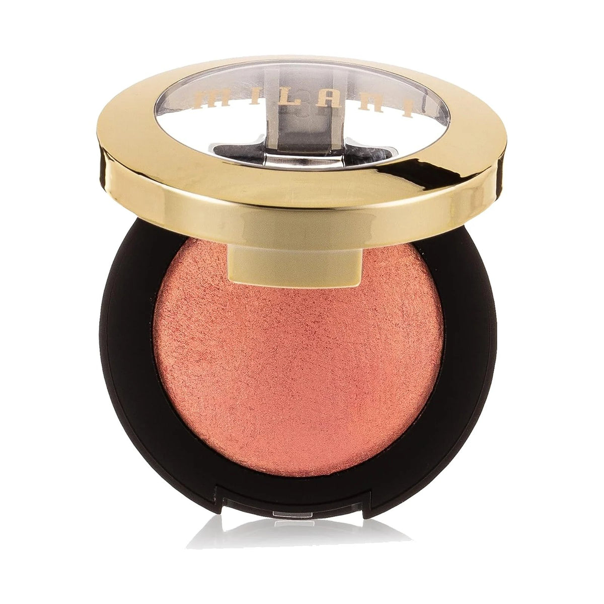 Blush cuit Milani Baked Blush 3,5 g, teinte Bella Bellini, sur fond blanc