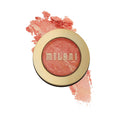 Blush cuit Milani Baked Blush 3,5 g, teinte Corallina, sur fond blanc