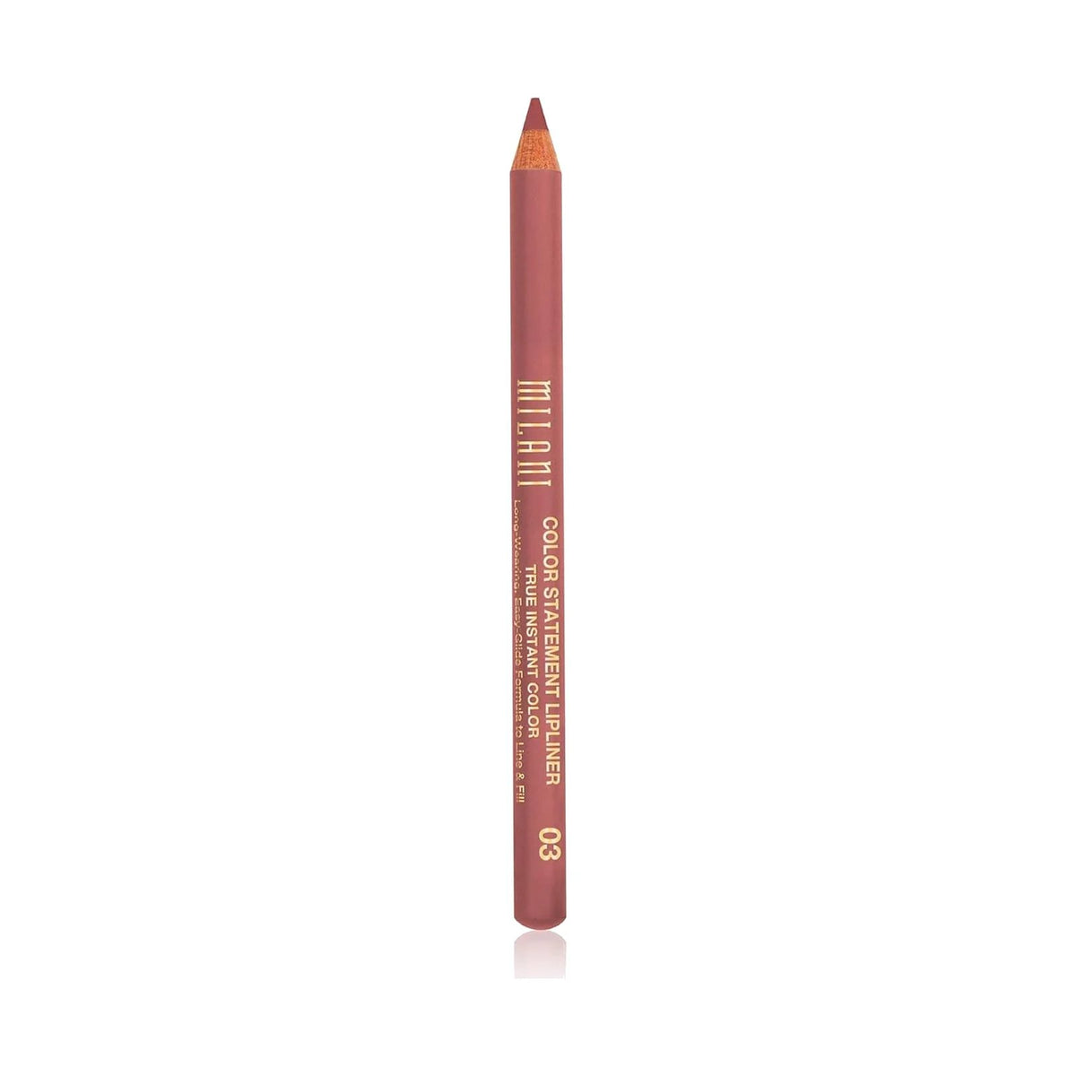 Crayon à lèvres Milani Color Statement 1,13 g, teinte Nude, sur fond blanc