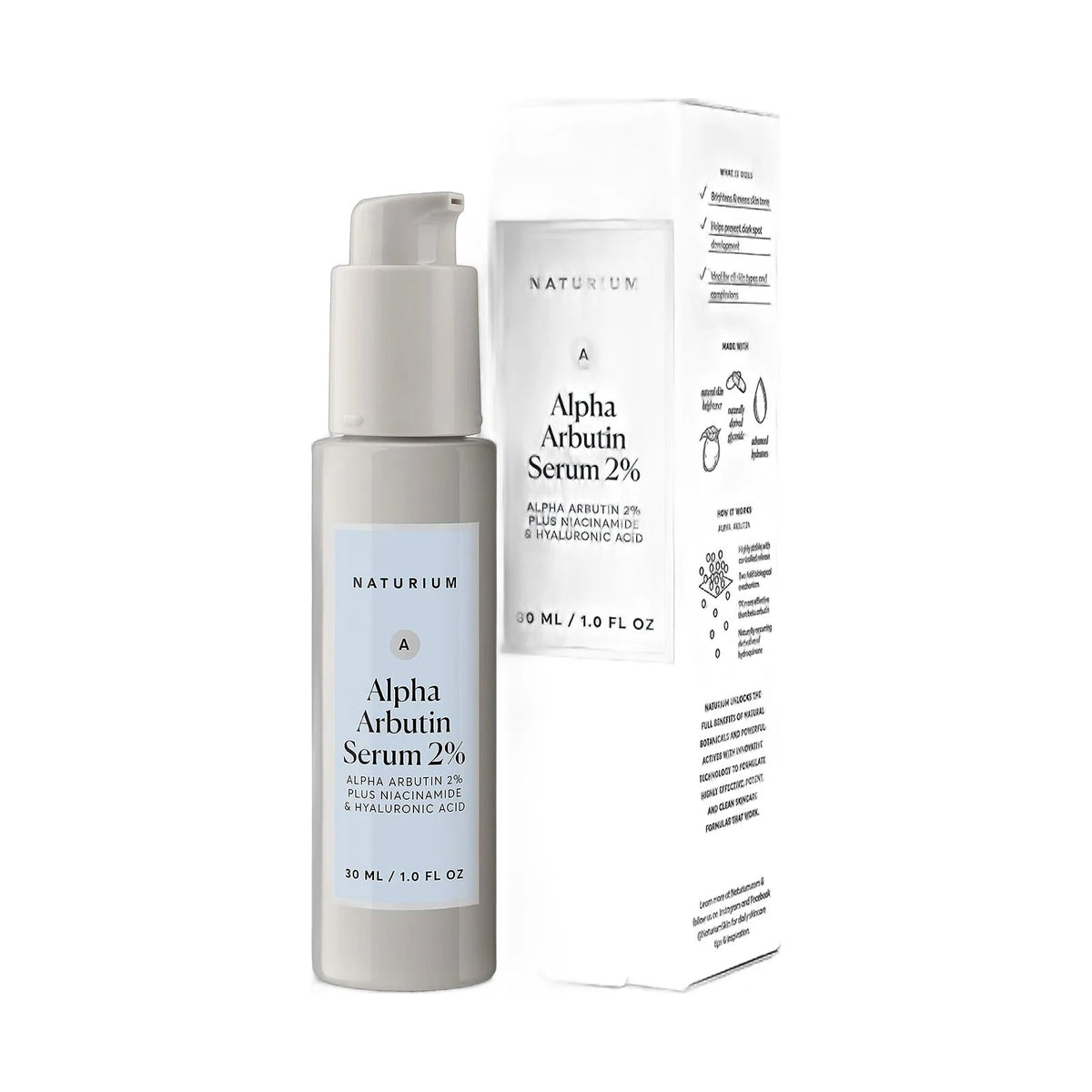Naturium Sérum Alpha Arbutin 2% 30 ml
