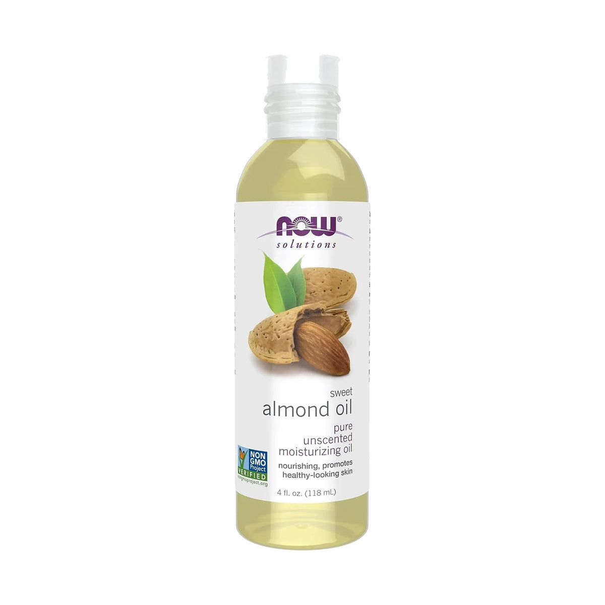 NOW Solutions Huile d'amande douce pure 118 ml