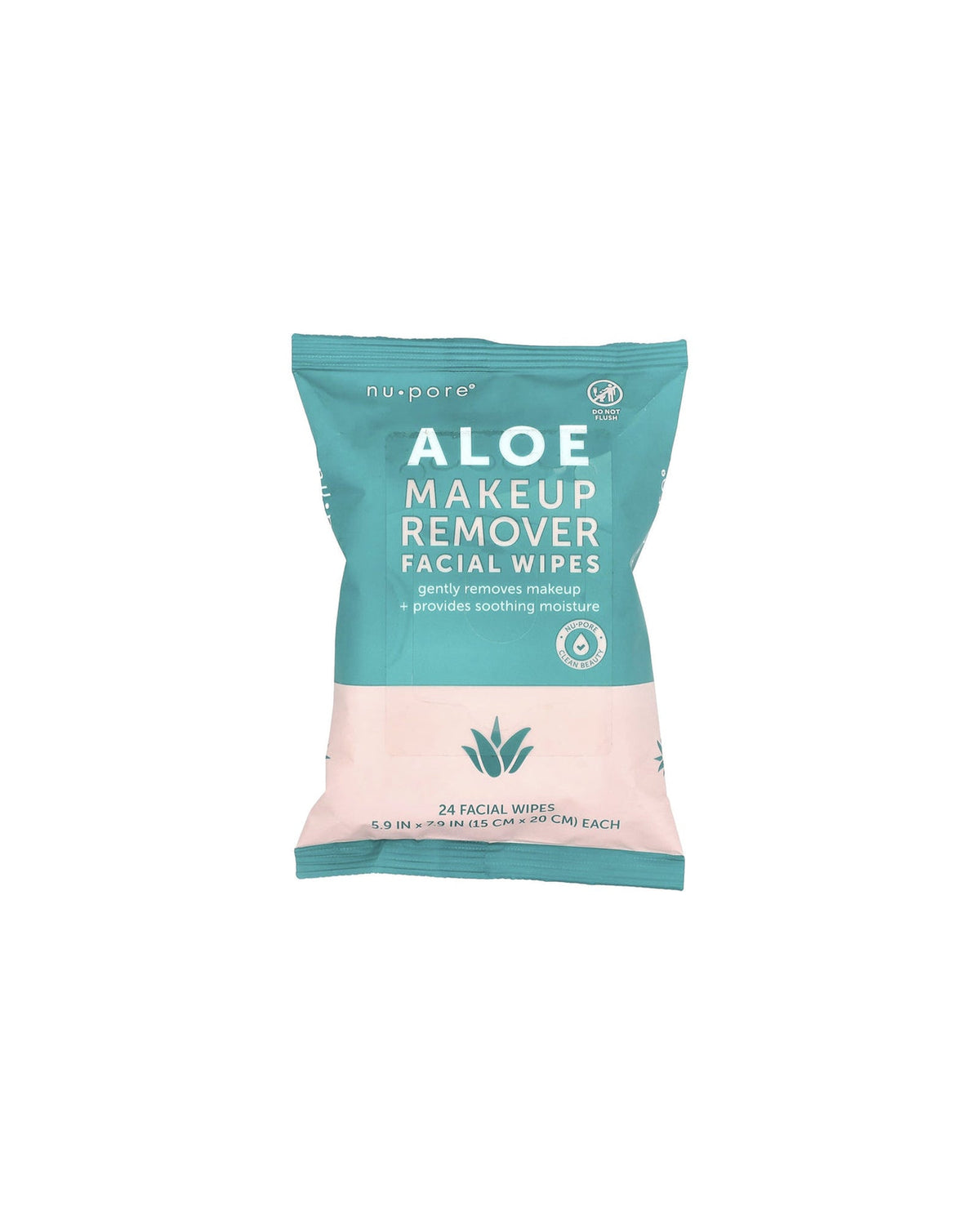 Nu-Pore Lingettes démaquillantes à l'aloe vera x24