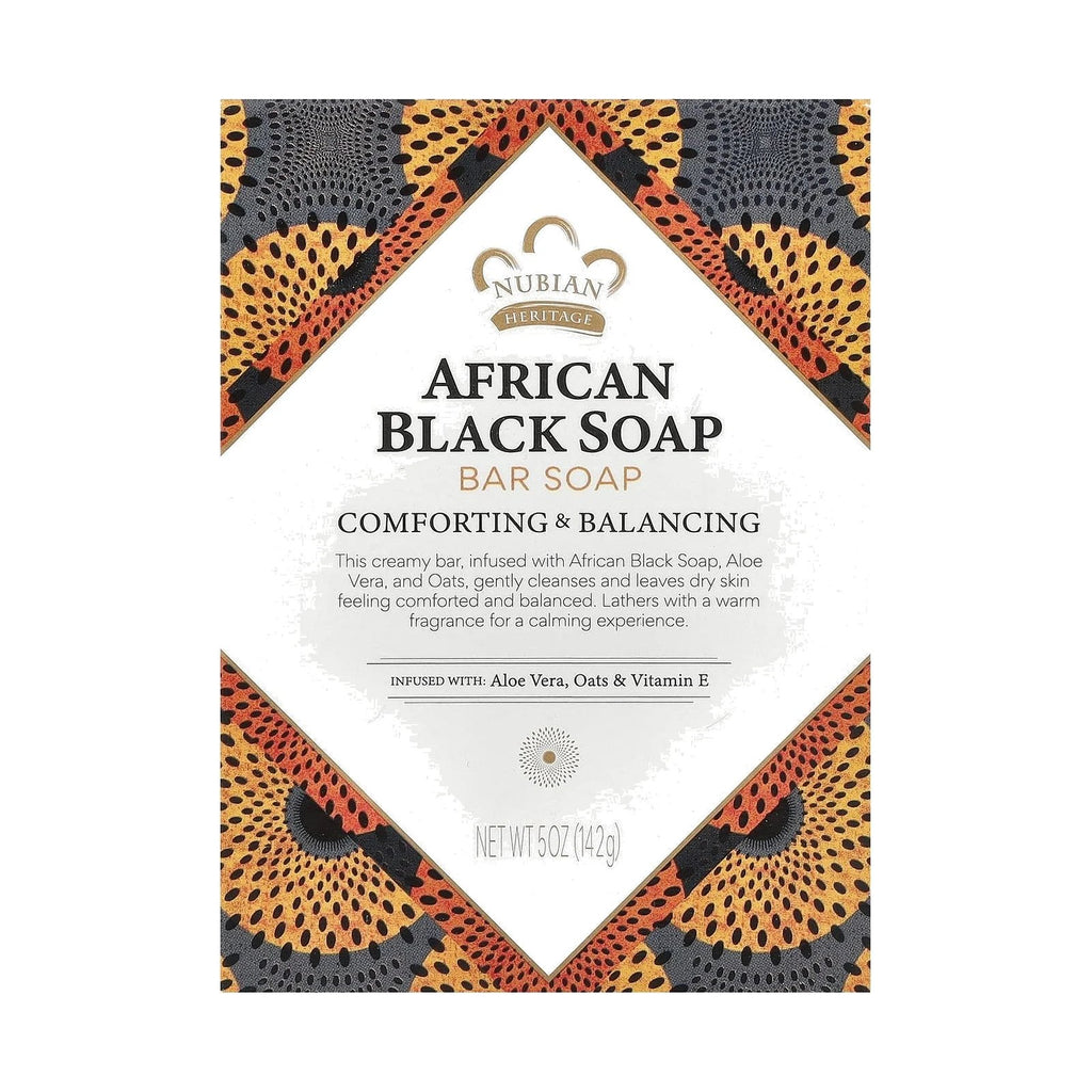 Nubian Heritage Savon noir africain 142 g