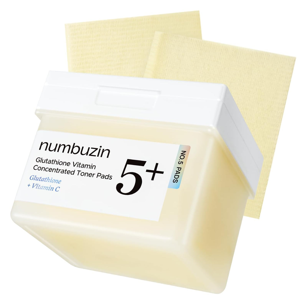 Numbuzin N°5 disques toners glutathion et vitamines, 70 disques · photo 1