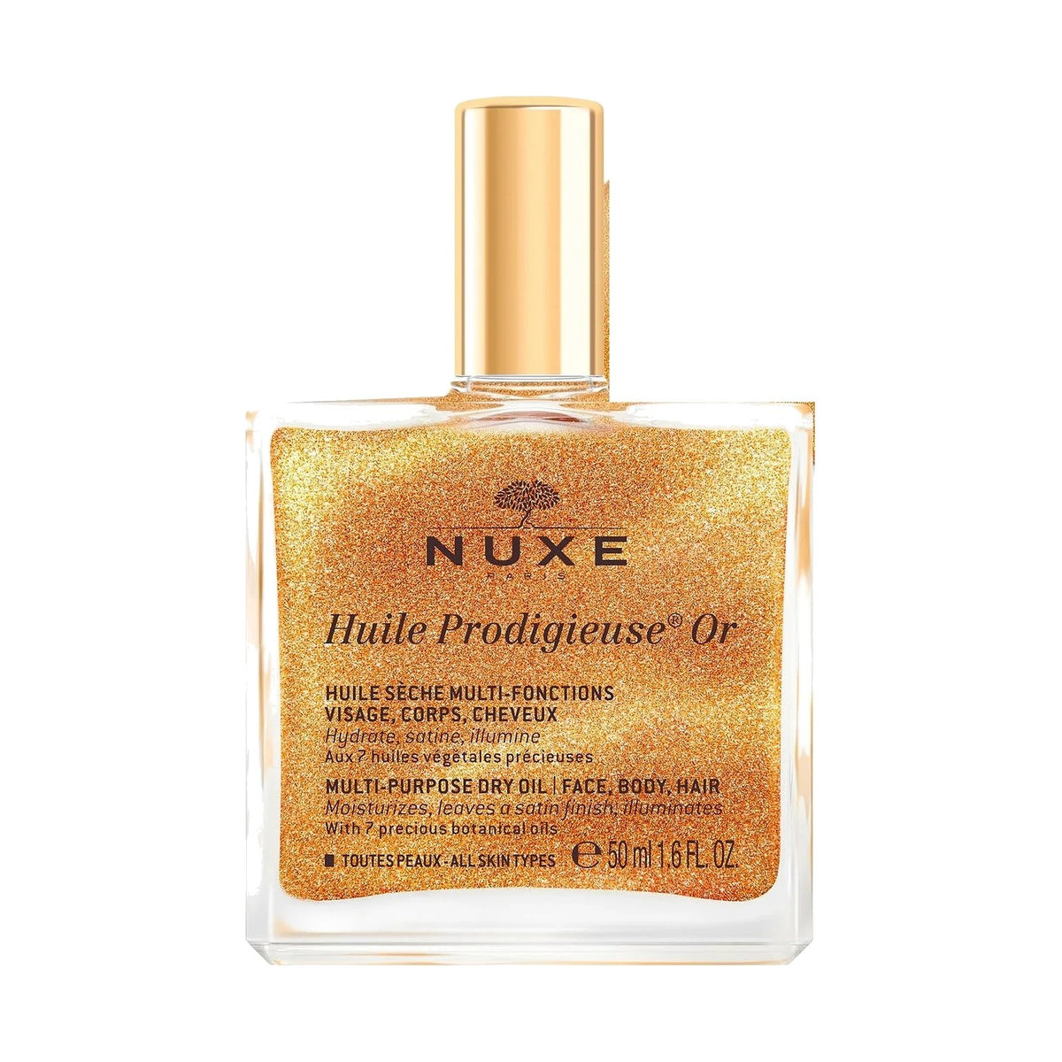 Nuxe Huile Prodigieuse Or pailletée 50 ml