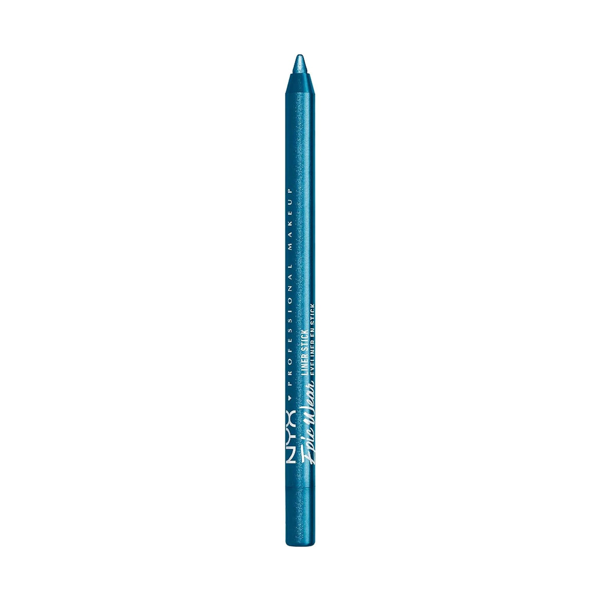 Crayon pour les yeux NYX Epic Wear Liner Stick, teinte 11 Turquoise Storm, sur fond blanc