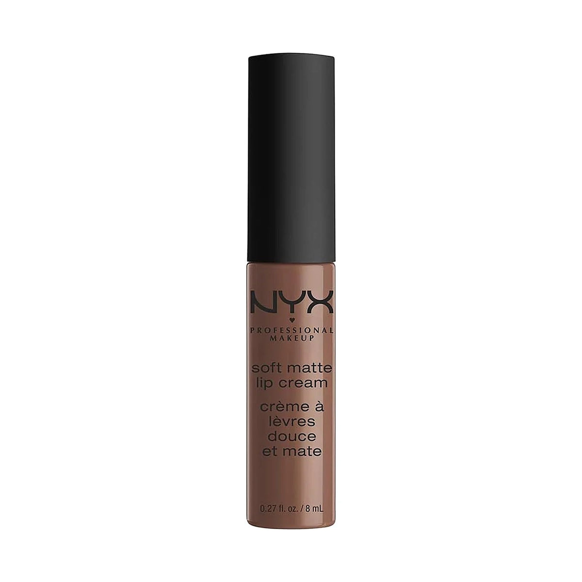 Rouge à lèvres liquide NYX Soft Matte Lip Cream, teinte 36 Los Angeles, sur fond blanc