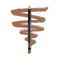 Crayon à lèvres NYX Suede Matte 1 g, teinte Sandstorm 07, sur fond blanc