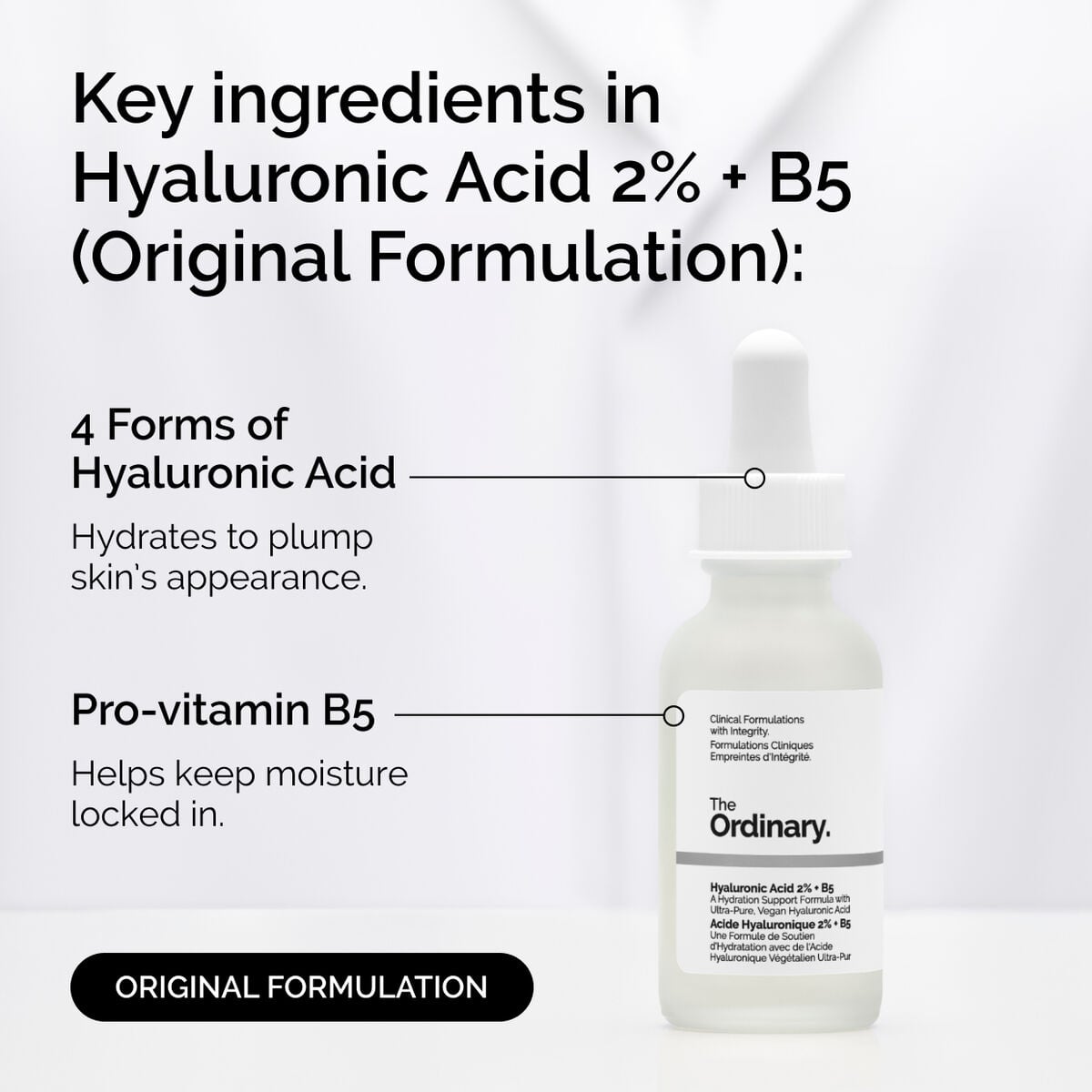 The Ordinary Hyaluronic Acid 2 % + B5 sérum 30 ml