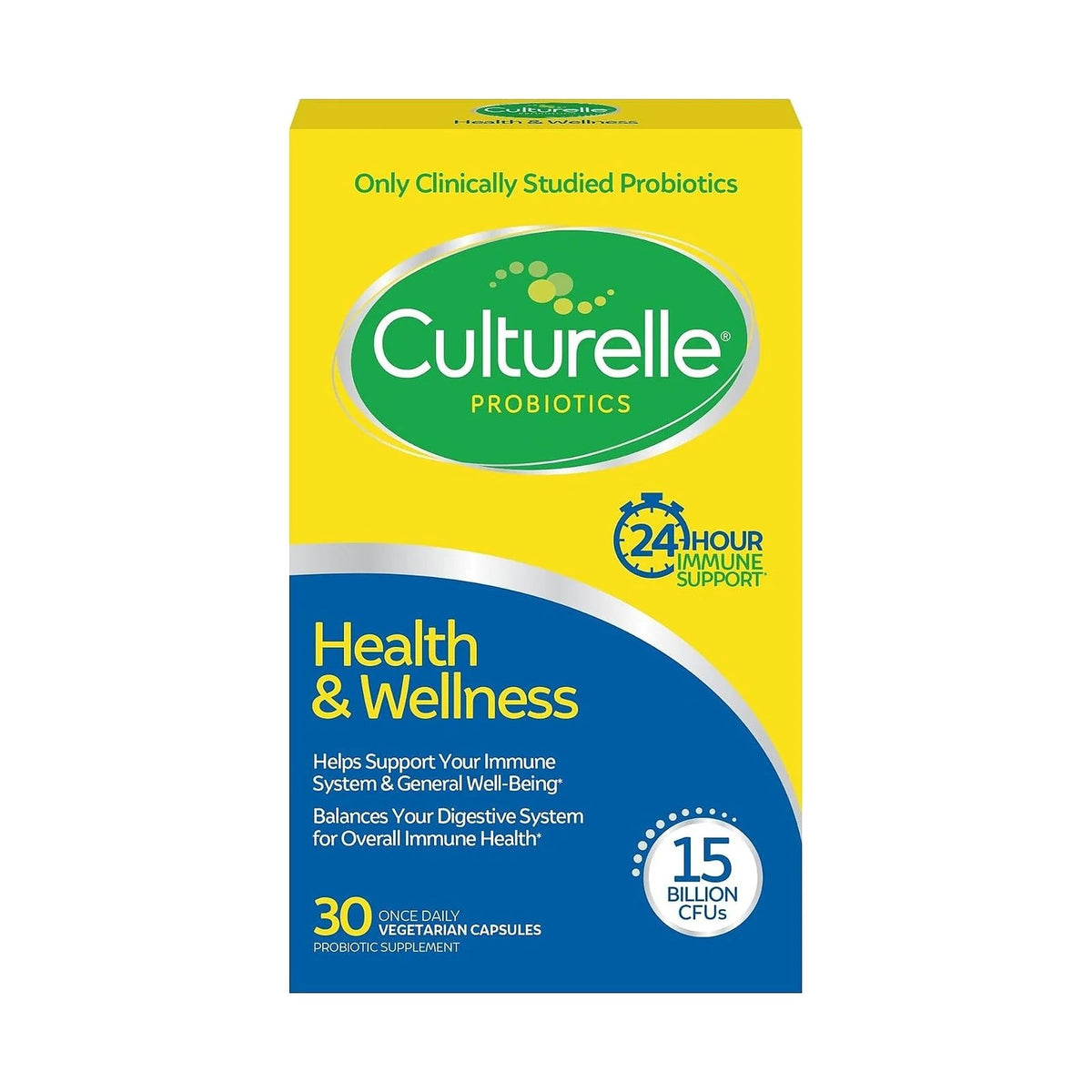 Culturelle Probiotique quotidien 15 milliards, 30 gélules