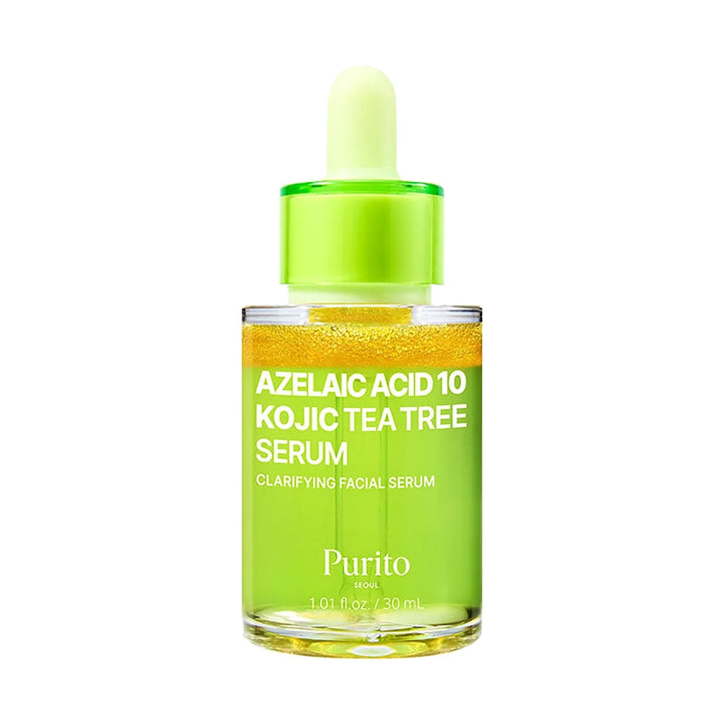 Sérum Purito Azelaic Acid 10 Kojic Tea Tree 30 ml, flacon seul sur fond blanc