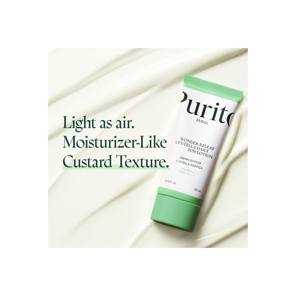 Purito Wonder Releaf Centella lotion solaire quotidienne SPF50+, 60 ml · photo 3
